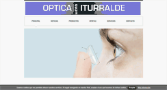 Desktop Screenshot of opticaiturralde.com