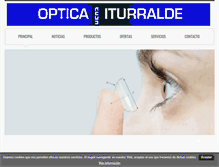 Tablet Screenshot of opticaiturralde.com